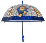 Kids umbrella with colorful design, durable handle and rain protection