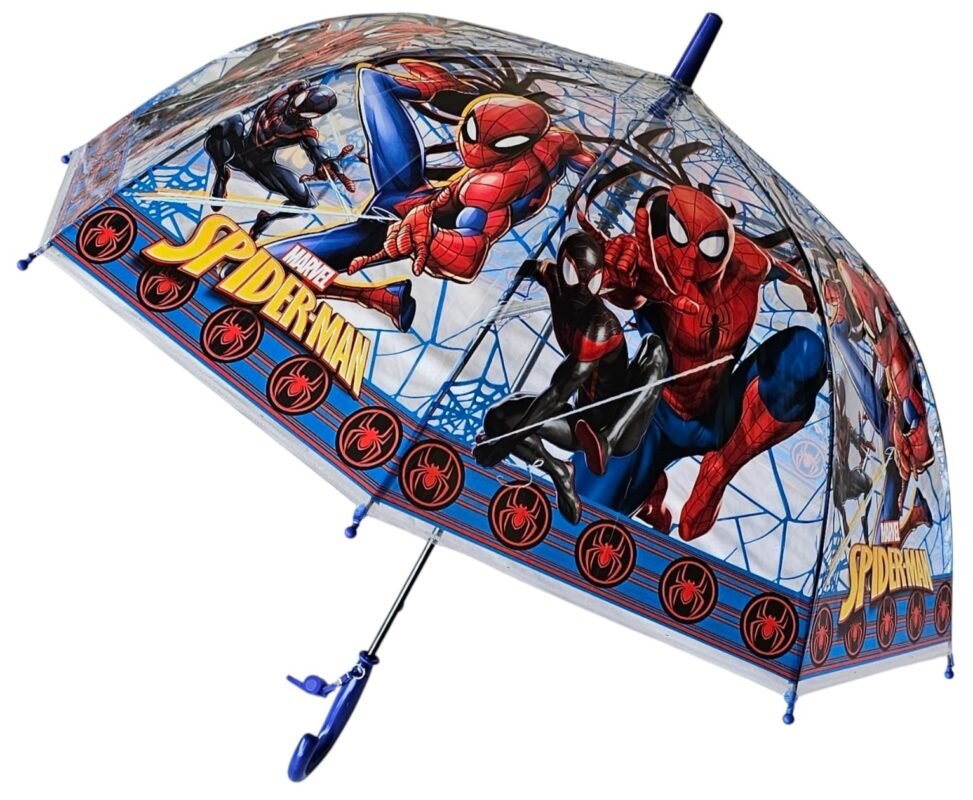 Umbrella with strong frame and colorful design for daily rain use