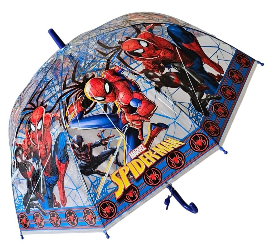 Umbrella with strong frame and colorful design for daily rain use