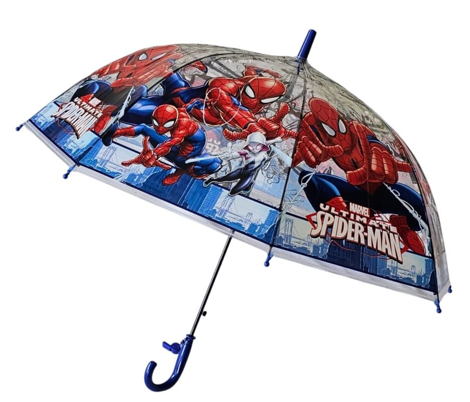 Umbrella with strong frame and colorful design for daily rain use