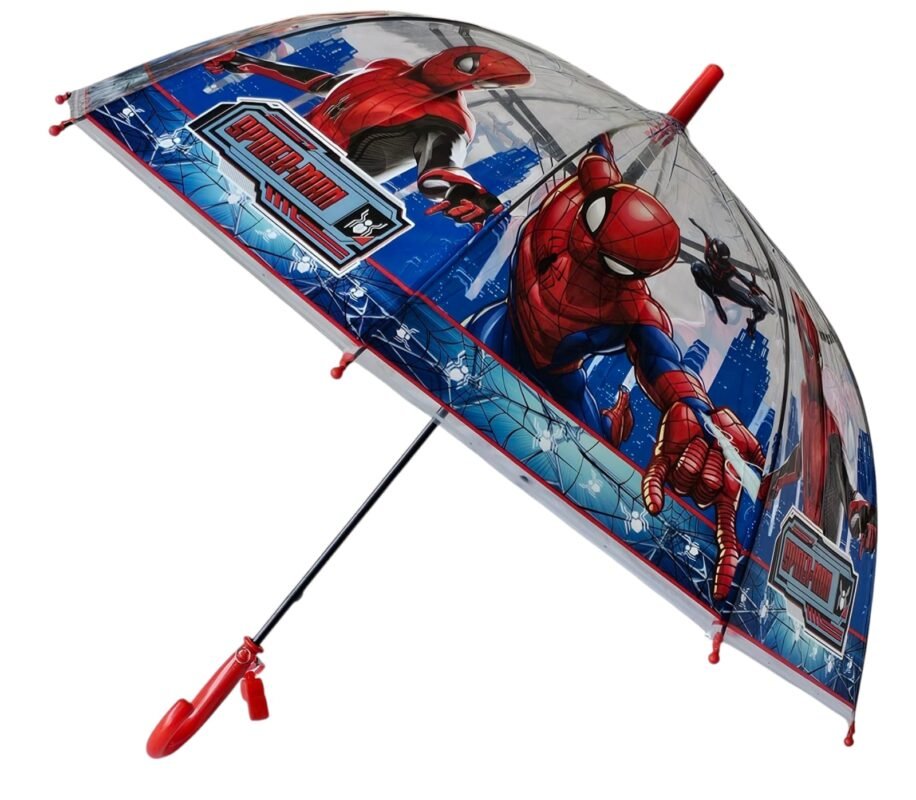 Umbrella with strong frame and colorful design for daily rain use