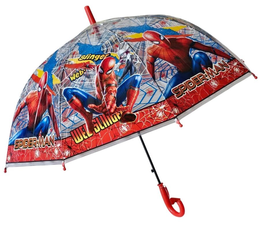 Umbrella with strong frame and colorful design for daily rain use