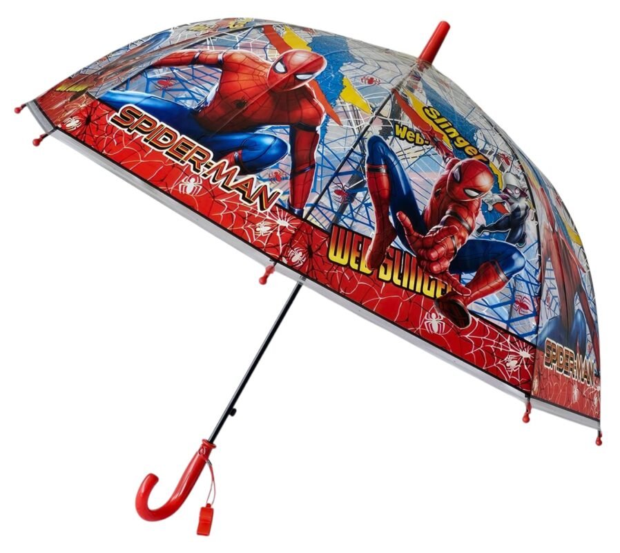Umbrella with strong frame and colorful design for daily rain use