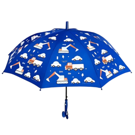 Color Changing Umbrella - Construction Theme (Blue)