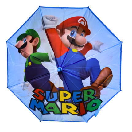 Super Mario Kids Umbrella – Blue Edition